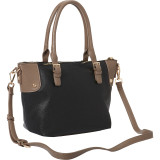 Tara Two-Tone Satchel