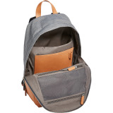 Krøyer Recycled Twill and Leather Backpack