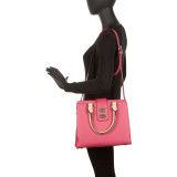 Edrie Triple Compartment Satchel Bag