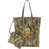 Tote with Skull and Bones