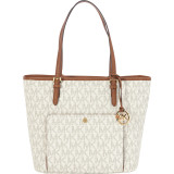 Jet Set Large Top Zip Snap Pocket Tote