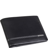 Mens Leather Bifold Wallet with Removable Credit Card Case