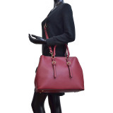 Buckle Strap Satchel