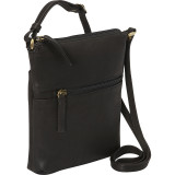 N/S Slim Top Zip Crossbody