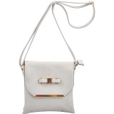 Gold-Tone Bow Crossbody Bag