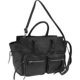 Genuine Leather Double Handle Tote