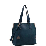 Lizzy Mazed Tote Bag with Removable Cosmetic Pouch