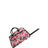 Flowers 21" Rolling Duffel Bag