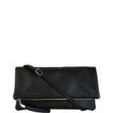 Foldover Clutch with Tassel