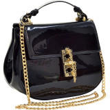 Patent Faux Leather Crossbody