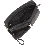 Top Zip Multi Compartment Organizer Wristlet