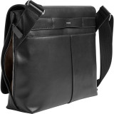 Eric Faux Leather Messenger
