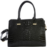 Crocodile Texture Tote