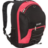 Two Tone Backpack with Mesh Pockets