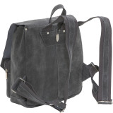 Distressed Leather Laptop Backpack