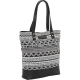 Canvas Tote With Skull Applique
