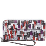Delaney Large Zip Around - Print