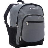 Casual Backpack with Side Mesh Pocket
