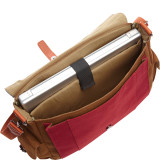 Tri-Color Messenger bag with Laptop Compartment