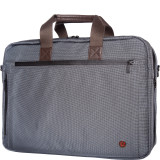 Lawrence Large Messenger Laptop Bag With Back Zipper