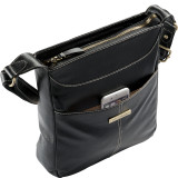 Morrison Leather Tablet Crossbody