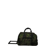 Camouflage 21" Rolling Duffel Bag