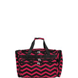 Chevron 19" Shoulder Duffle Bag