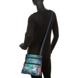 Hand Painted Compact Crossbody Travel Organizer
