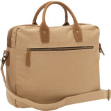 Casual Style Cotton Canvas Messenger Bag