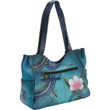 Hand Painted Medium Shoulder Bag