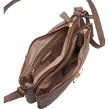 Double Top Zip Crossbody