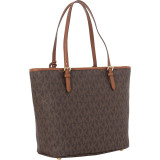 Jet Set Large Top Zip Snap Pocket Tote