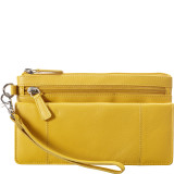 Ladies RFID Secure Wristlet Wallet