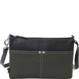 RFID Heritage Classic Pebble E/W Crossbody