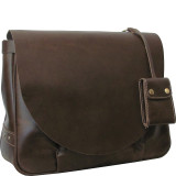 Vintage Leather Messenger Bag