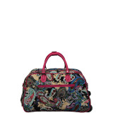 Multi Paisley 21" Rolling Duffel Bag