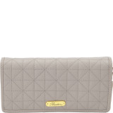 Double Diamond Quilt Expandable Clutch