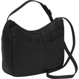 Top Zip Hobo With Front Open pocket