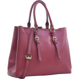 Buckle Strap Satchel