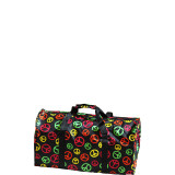 Peace Sign 22" Lightweight Duffle Bag