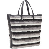 Striped Shopper Tote