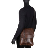 Vintage Laptop Vertical Slim Messenger Bag