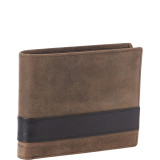 RFID Secure Mens Center Wing Wallet