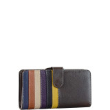 Ladies Multi Stripe Wallet