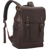 Sleek Computer Pack-er Colombian Leather Computer Backpack