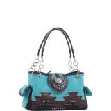 Laurie Western Satchel Handbag