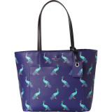 Harding Street Peacock Small Riley Tote