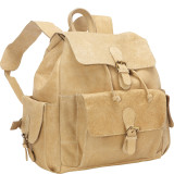Backpack with Flap Over Pockets