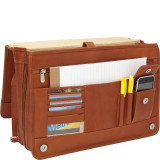 Two-Section Expandable Laptop Portfolio