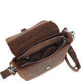 Cowhide Leather Messenger Slim Sling Style